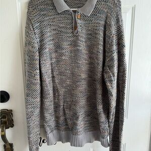 Men's Multicolor Knit Sweater